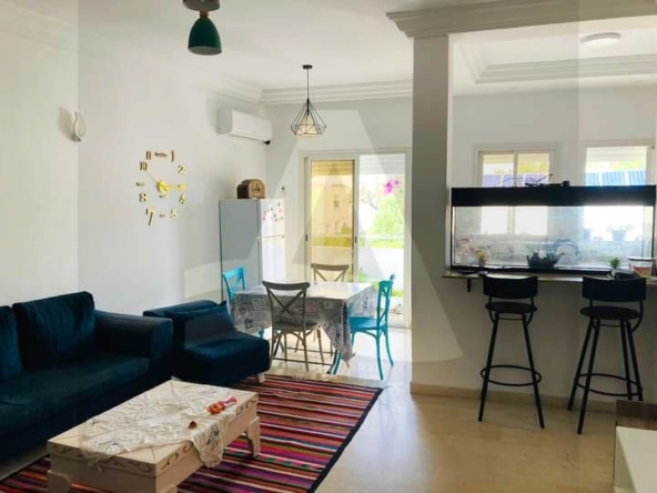 Appartement meublé S+2 à louer à Marsa Nassim image 0