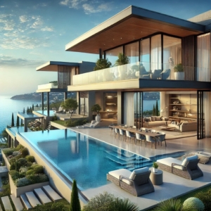 Villas de luxe avec vue sur mer