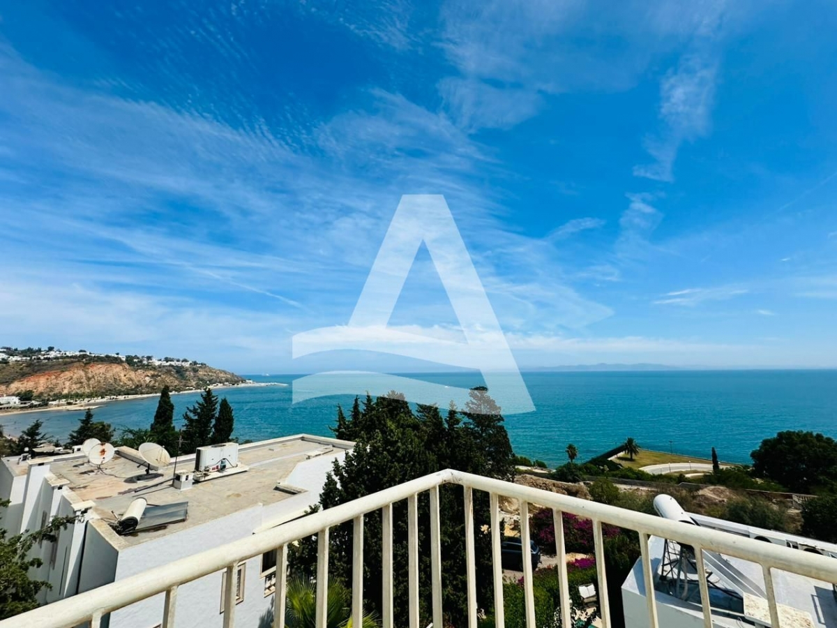 Une villa meublé vue sur mer à Carthage image 0