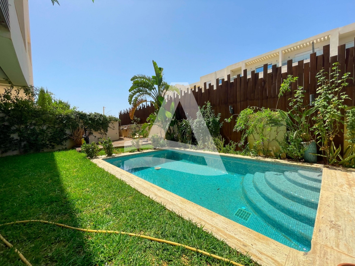 Appartement avec piscine et jardin à louer à  Gammarth image 4