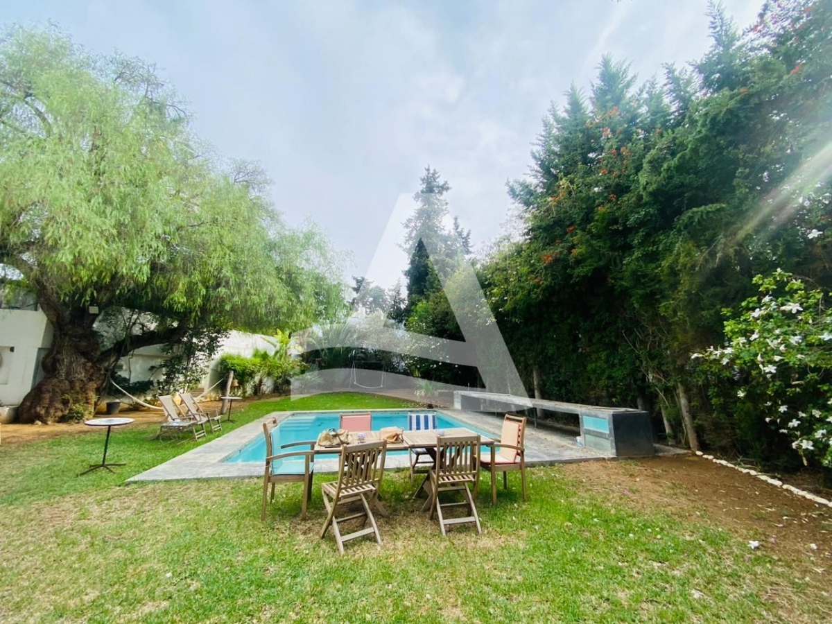 Villa S+2 avec piscine à louer - Gammarth Supérieur image 2