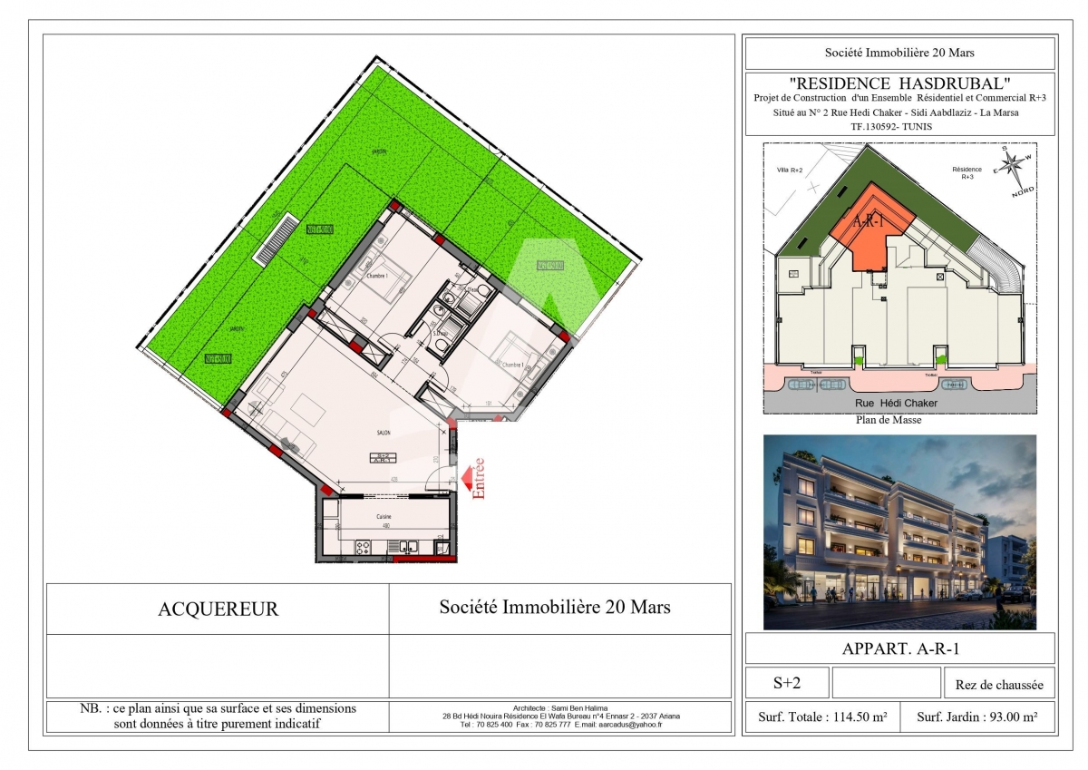 Appartements à vendre sur plan à la Marsa image 1